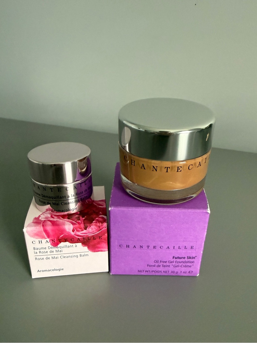 Chantecaille Future Skin Foundation + Rose de Mai Cleansing Balm Set

Brand new